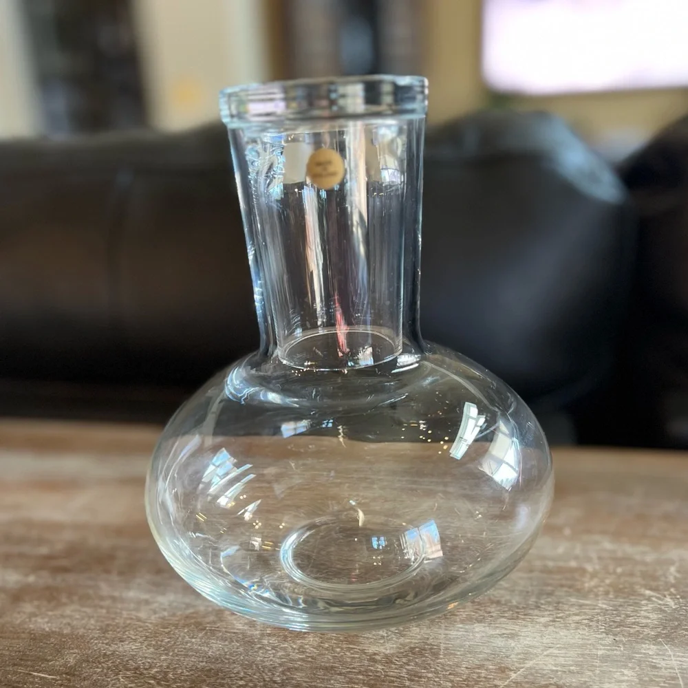 N⃨I⃨C⃨E⃨ Polish Made Glass Water Carafe Bedside Hotel Style ‼️ - Picture 1 of 7